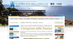 Desktop Screenshot of castiglionepescaia.it